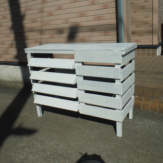 【手作り】エアコン室外機カバー