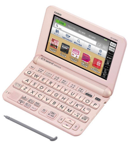CASIO カシオ 電子辞書 エクスワード XD-G3800PK ライトピンク コンテンツ140