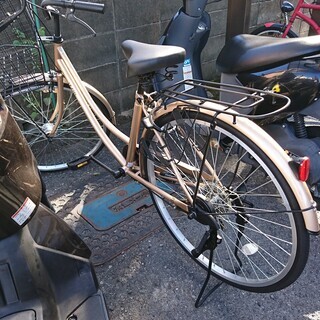 ママチャリ　２６インチ　６段変速