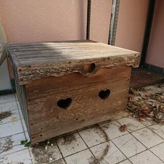 ガーデニング 収納ボックス カントリー調 屋外使用品