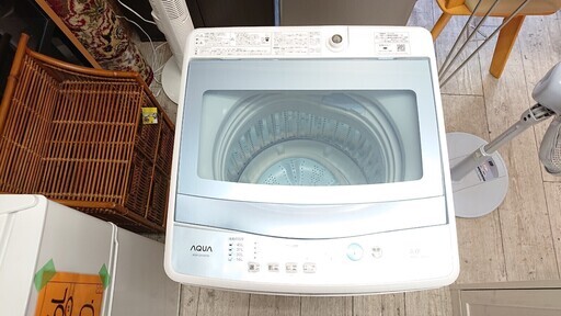 2018年製 AQUA アクア 5.0kg 洗濯機 AQW-GS50F★配達可★志木 買取帝国