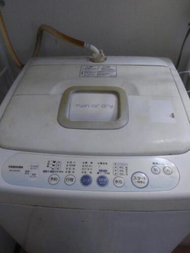 4.2kg 東芝製全自動洗濯機