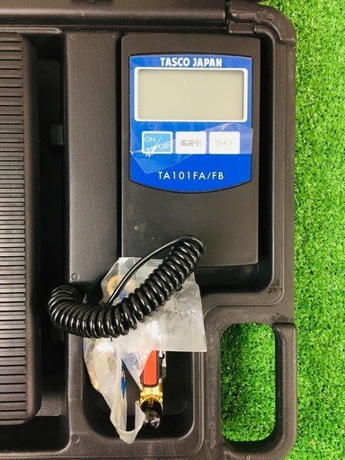 イチネンTASCO TA101FA 高精度エレクトロニックチャージャー【リライズ野田愛宕店】【店頭取引限定】【中古品】1点限り早い者勝
