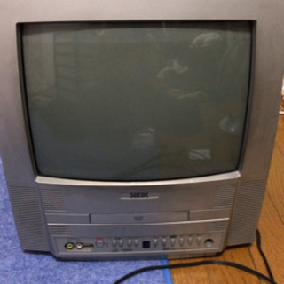 DVDプレイヤー内臓ブラウン管テレビ【お譲りします】