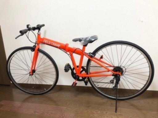 新品未開封！700c折り畳みクロスバイク 6段変速 組み立てサービス ライト類のオマケ付き！