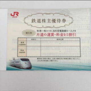 一枚〜複数可能JR九州 株主優待券 全鉄道半額利用券 の画像