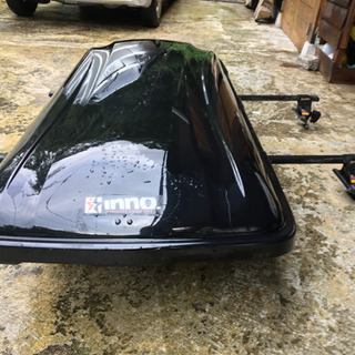 【取引中】CARMATE inno ルーフボックス_ブラック BR55 