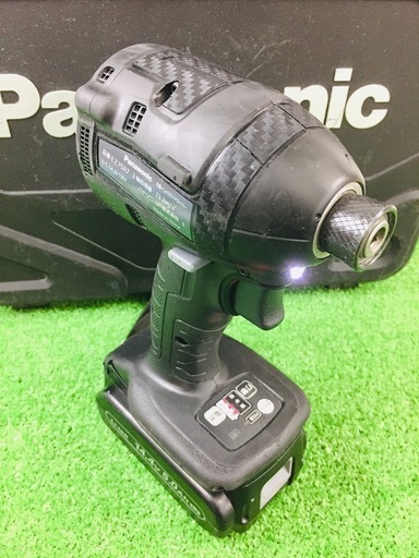 パナソニック(Panasonic) 充電インパクトドライバー 14.4Ｖ 5.0Ah 黒 EZ75A7LJ2F-B【リライズ野田愛宕店】【店頭取引限定】【中古品】1点限り早い者勝ち！