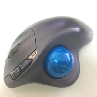 【中古】ロジクール トラックボールマウスの画像