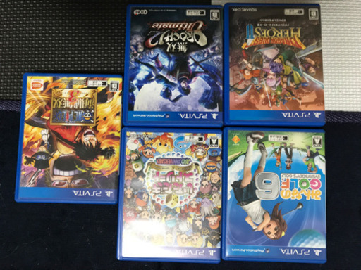 PS VITA ソフト5本セット