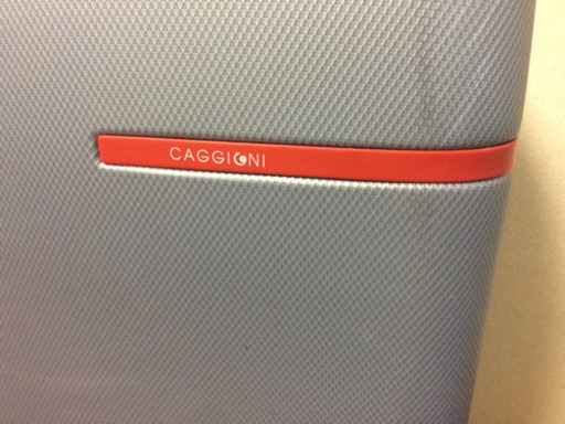 【帰省時のみ・次回秋以降〜年末年始の予定・お取り引き可】  CAGGIONI カジオーニ スーツケース 水色 ピンク  外寸（約）76×54×30 96リットル前後 大型 大きいサイズ  TSAロック 4輪