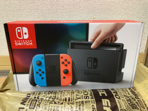 新品未開封 任天堂/Nintendo Switch ニンテンドースイッチ 本体 ネオンブルー/ネオンレッド
