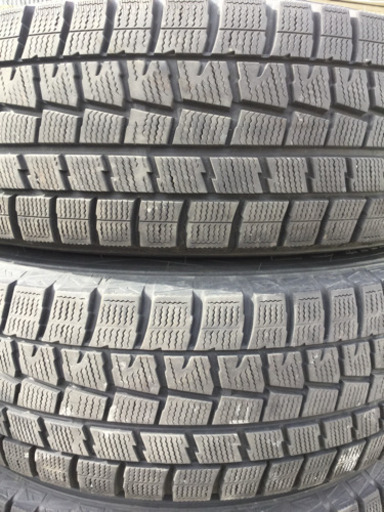 バリ溝 215/70R15 ダンロップ スタッドレスタイヤ 4本セット
