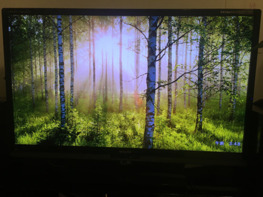46インチ SHARP AQUOS  クアトロン3D 世界の亀山モデル