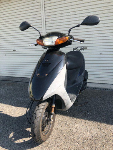 ⭐︎原付き バイク スズキ 50cc レッツ2 ブルー シャッターキー 現状車 エンジン実働 お安く売ります！