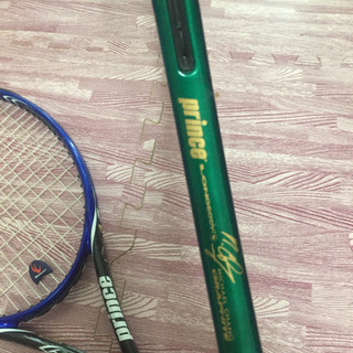 硬式テニスラケット 3本の画像