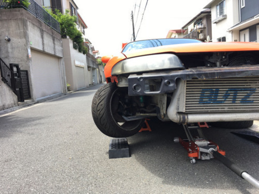 R32 R33 R34用切れ角アップナックル 番長ナックル ドリフト