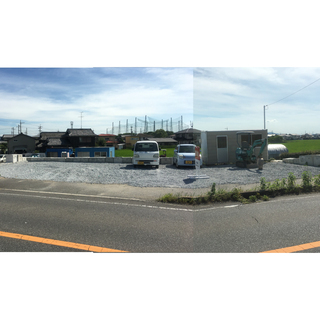(売約済)岡山県岡山市南区藤田の売土地(賃貸も可)県道沿い 自動...