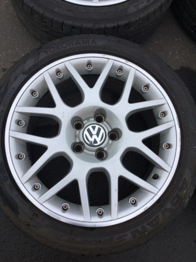 VWワーゲン純正 BBS 17インチ アルミホイール 225/45R17 4本セット