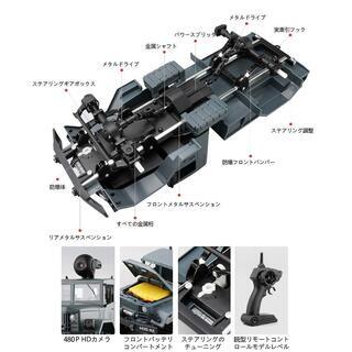 ラジコンカー REMOKING 軍用トラック RCカー の画像