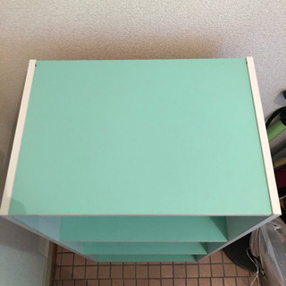 終了しました。三段カラーボックスの画像