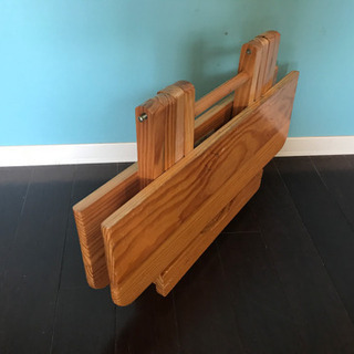 あげます！折りたたみ小テーブルの画像