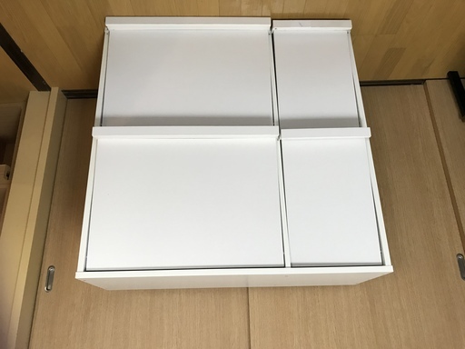 フラップ扉 収納ボックス