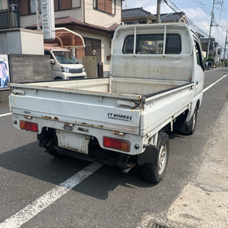 スズキSUZUKIキャリー4WDエアコンパワステ無し車検32年1月までの画像