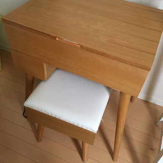 ベルメゾン 天然木 ドレッサー