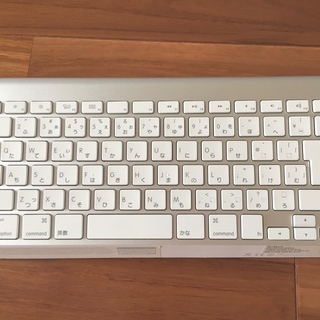 【美品】Apple純正 Mac用ワイヤレスキーボード（日本語JIS）の画像