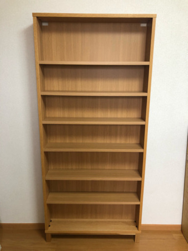 【無印良品】本棚(オーク材薄型ラック)
