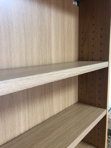 【無印良品】本棚(オーク材薄型ラック)