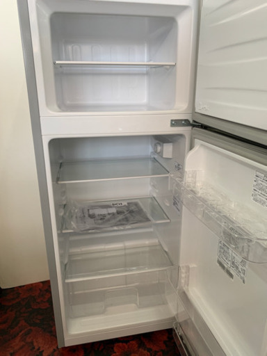 美品 冷蔵庫 ハイセンス HR-B12AS 2017年 シルバー