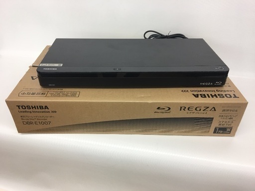 【未使用品】TOSHIBA  REGZA  ブルーレイ レコーダー