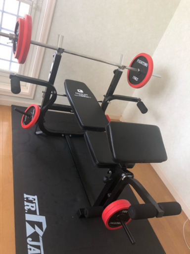 ベンチプレス トレーニング 7種 ファイティングロード 筋トレ 台