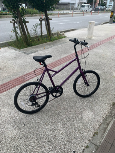 自転車  ミニベロ  使用時間30分  美品です
