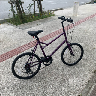 自転車  ミニベロ  使用時間30分  美品です