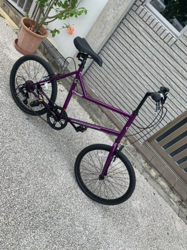自転車  ミニベロ  使用時間30分  美品です
