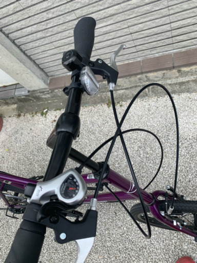 自転車  ミニベロ  使用時間30分  美品です