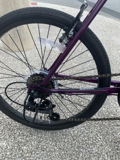 自転車  ミニベロ  使用時間30分  美品です
