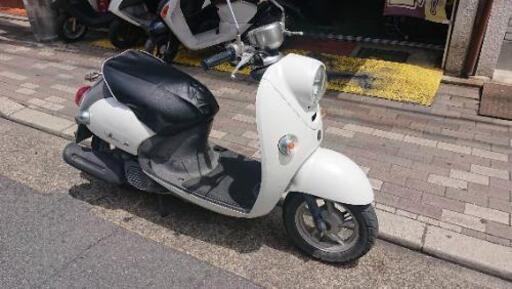 ヤマハ ビーノ 白   通勤 通学