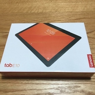 Lenovo tab E10 タブレット 新品未開封