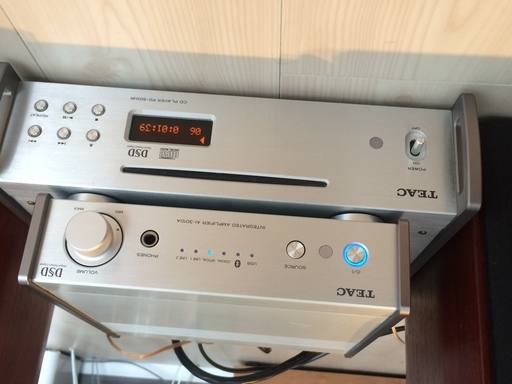 TEAC  CDプレイヤー(DSD対応PD501HR　アンプ　スピーカー