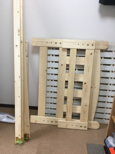 【商談中】シングル すのこベッド【美品】