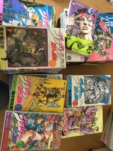 ジョジョの奇妙な冒険、バガボンド、ガンツ、カジテツ王子、R-中学生