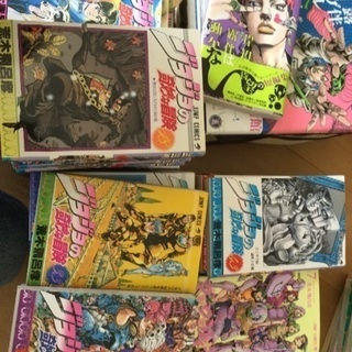 ジョジョの奇妙な冒険、バガボンド、ガンツ、カジテツ王子、R-中学生の画像