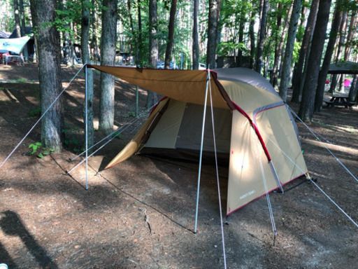 アメニティドームLとフロアマット・フロアシートセット