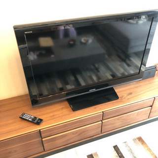 テレビ40型レグザ※リモコンがききません
