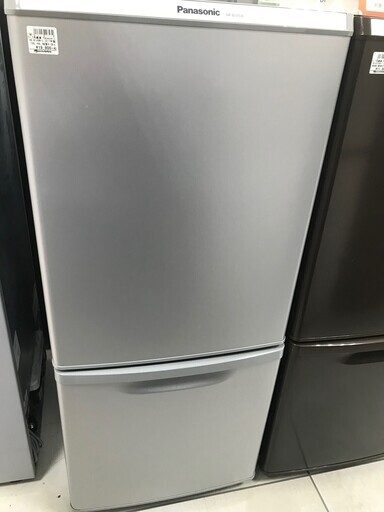 【駅近】2ドア冷蔵庫 panasonic NR-B149W-s 2017年製 138L 44L【トレジャーファクトリー南柏店】