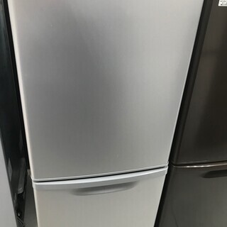 駅近】2ドア冷蔵庫 panasonic NR-B149W-s 2017年製 138L 44L